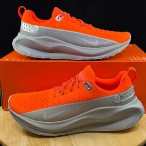 Nike ReactX Infinity Run 4 Mens Size 9 Hyper Crimson Light Silver HQ2934 800